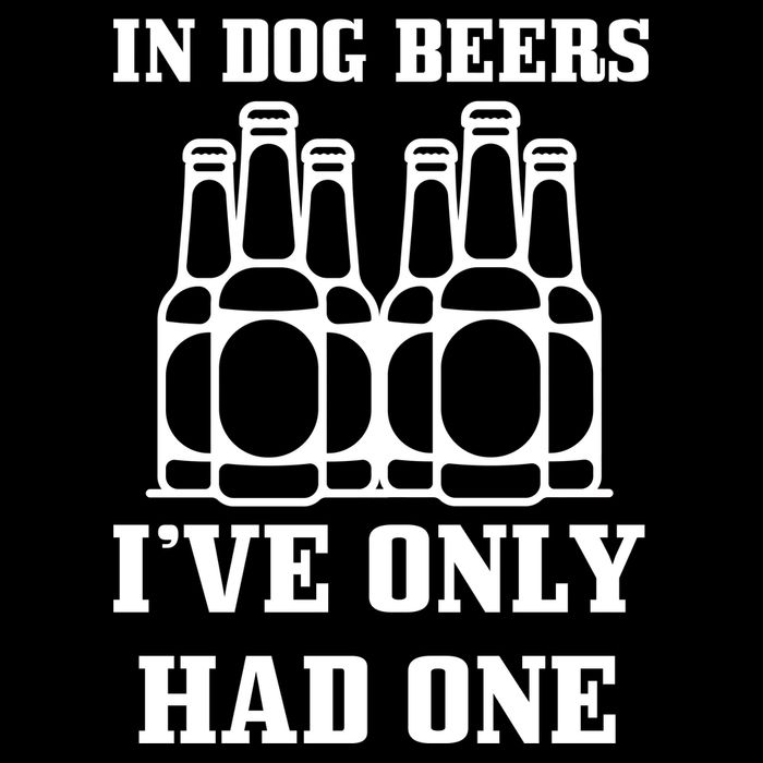 In Dog Beers I've Only Had One 16 in Basic Backpack