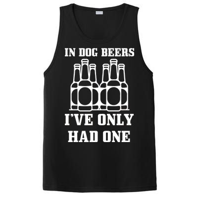 In Dog Beers I've Only Had One PosiCharge Competitor Tank