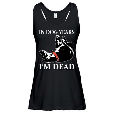 In Dog Years I'm Dead Funny Birthday Ladies Essential Flowy Tank