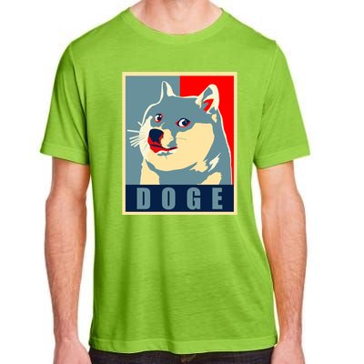 In Dogecoin We Trust Doge Crypto Adult ChromaSoft Performance T-Shirt