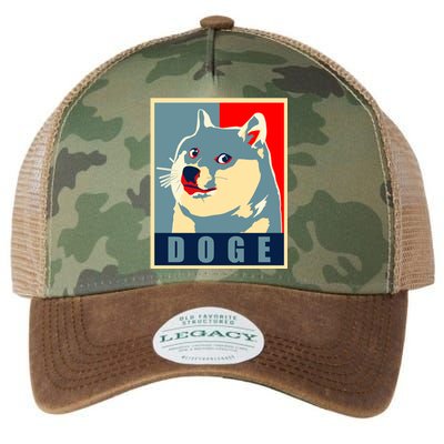 In Dogecoin We Trust Doge Crypto Legacy Tie Dye Trucker Hat