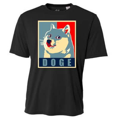 In Dogecoin We Trust Doge Crypto Cooling Performance Crew T-Shirt