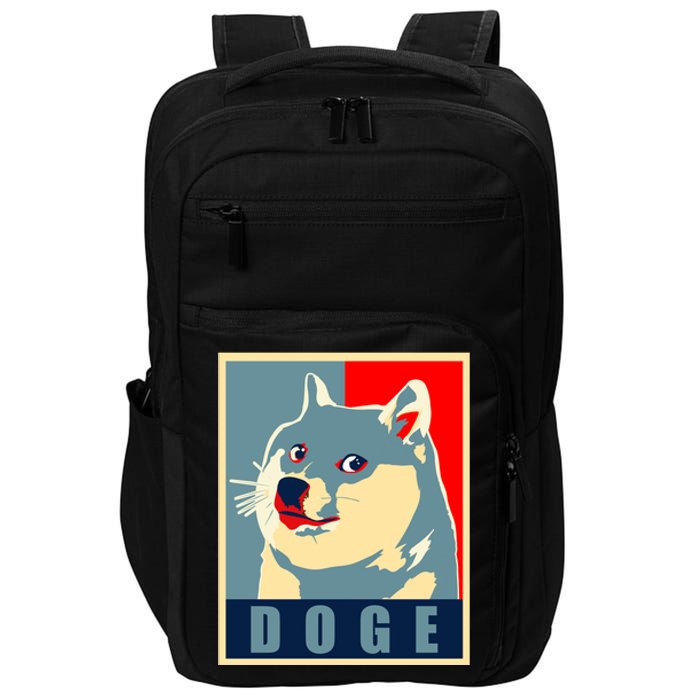 In Dogecoin We Trust Doge Crypto Impact Tech Backpack