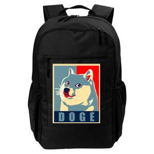 In Dogecoin We Trust Doge Crypto Daily Commute Backpack