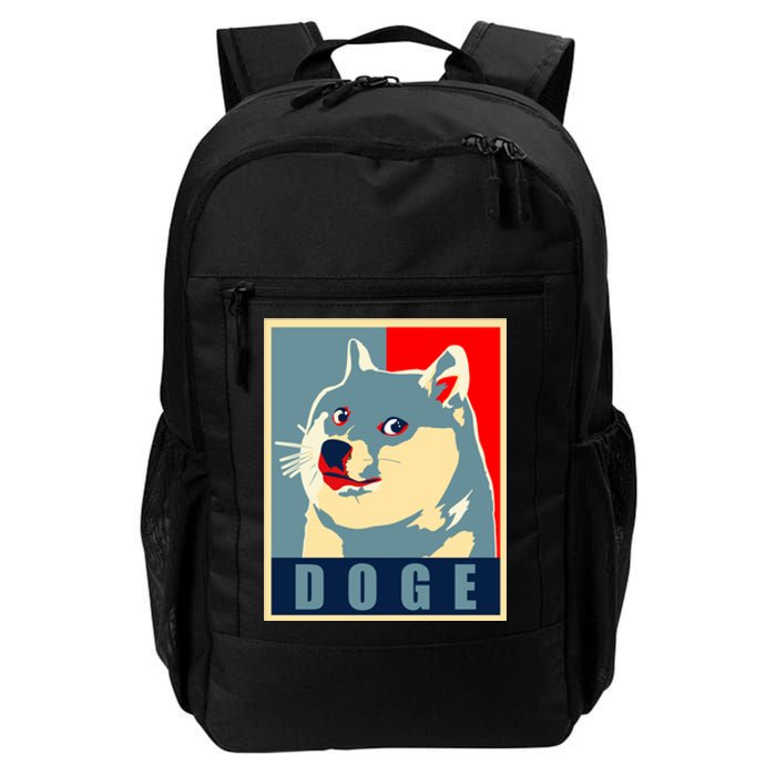 In Dogecoin We Trust Doge Crypto Daily Commute Backpack