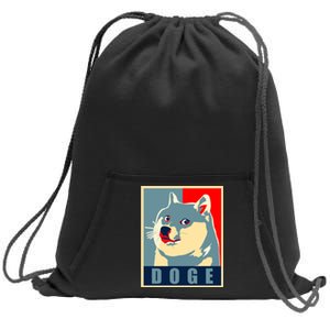 In Dogecoin We Trust Doge Crypto Sweatshirt Cinch Pack Bag