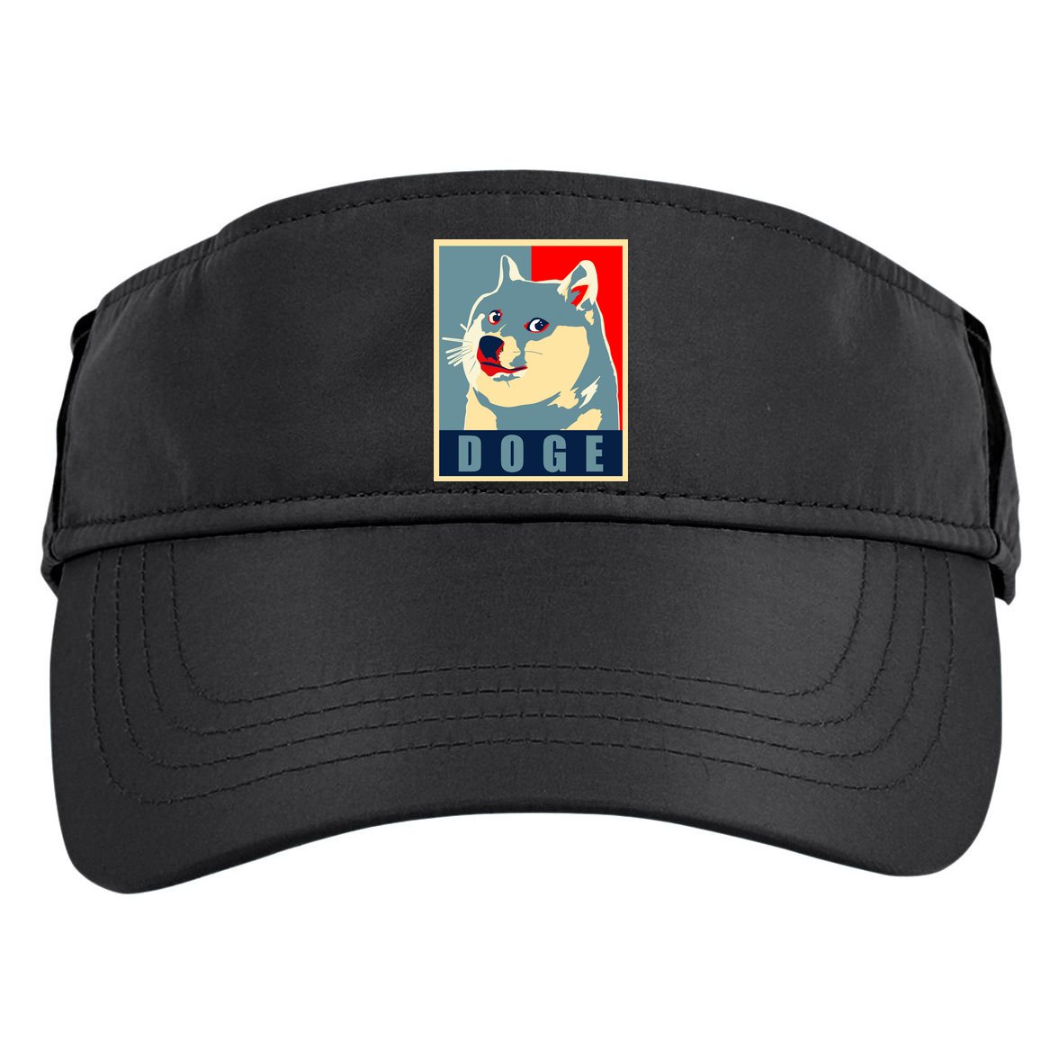 In Dogecoin We Trust Doge Crypto Adult Drive Performance Visor
