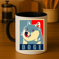 In Dogecoin We Trust Doge Crypto Mug