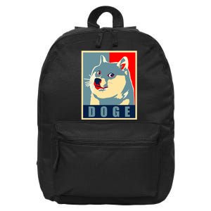 In Dogecoin We Trust Doge Crypto 16 in Basic Backpack