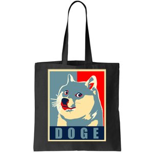 In Dogecoin We Trust Doge Crypto Tote Bag