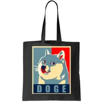 In Dogecoin We Trust Doge Crypto Tote Bag