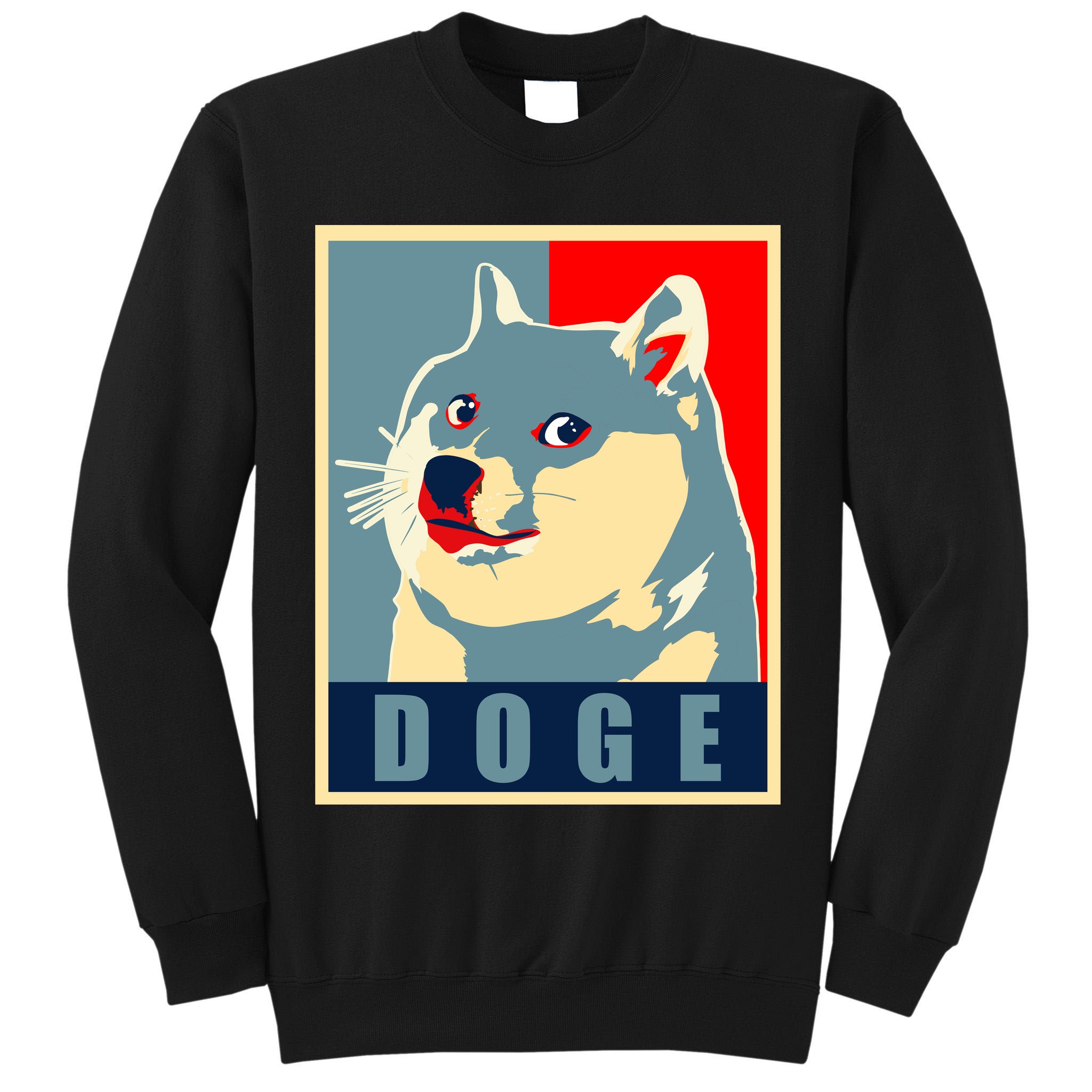 In Dogecoin We Trust Doge Crypto Tall Sweatshirt