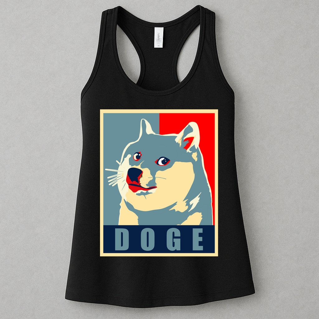 In Dogecoin We Trust Doge Crypto Womens Tank Top