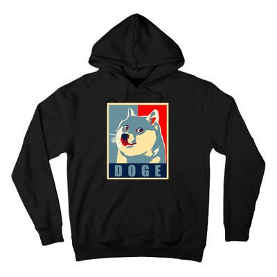 In Dogecoin We Trust Doge Crypto Tall Hoodie