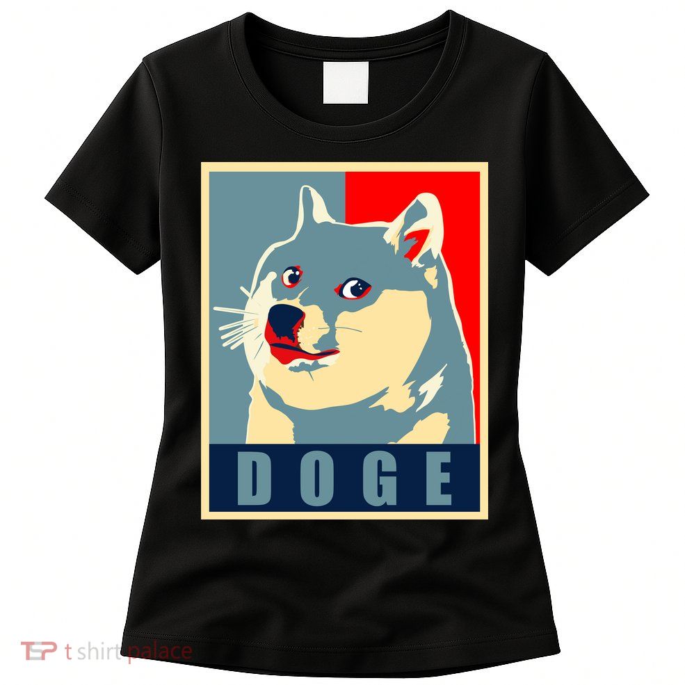 In Dogecoin We Trust Doge Crypto Womens T-Shirt