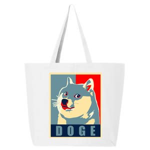 In Dogecoin We Trust Doge Crypto 25L Jumbo Tote