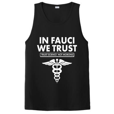 In Fauci We Trust -Trust Science Not Morons  PosiCharge Competitor Tank