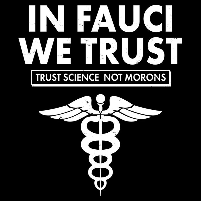 In Fauci We Trust -Trust Science Not Morons  Wool Snapback Cap