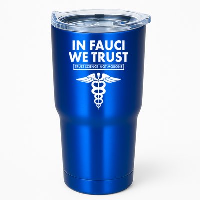 In Fauci We Trust -Trust Science Not Morons  Tumbler