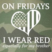 In Fridays I Wear Red Personalize Custom Text Legacy Tie Dye Trucker Hat