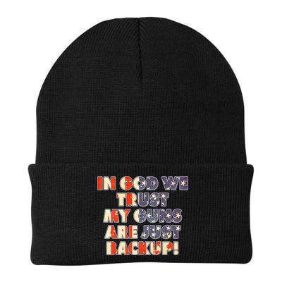 In God We Trust My Guns Are Just Backup Beanie