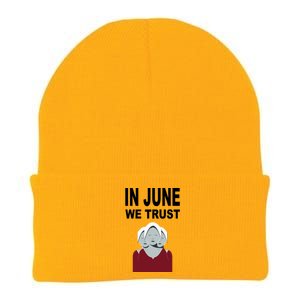 In June We Trust Knit Cap Winter Beanie