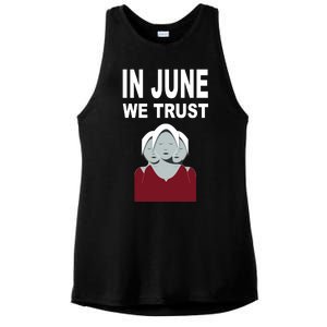 In June We Trust Ladies PosiCharge Tri-Blend Wicking Tank