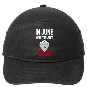 In June We Trust 7-Panel Snapback Hat