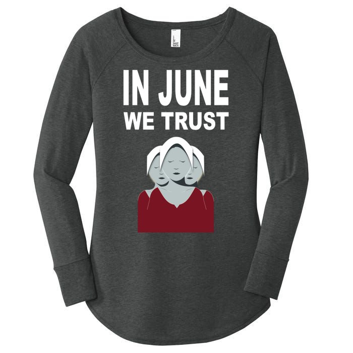 In June We Trust Women's Perfect Tri Tunic Long Sleeve Shirt