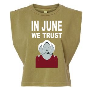 In June We Trust Garment-Dyed Women's Muscle Tee