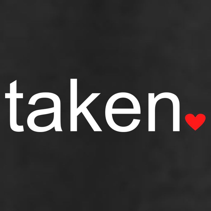 In Love and Taken Great For Valentines Day Adult Drive Performance Visor