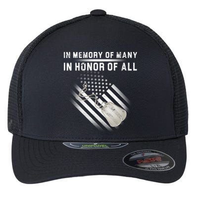 In Memory Of Many In Honor Of All Flexfit Unipanel Trucker Cap
