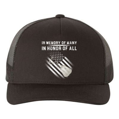 In Memory Of Many In Honor Of All Yupoong Adult 5-Panel Trucker Hat
