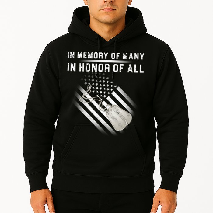 In Memory Of Many In Honor Of All Hoodie