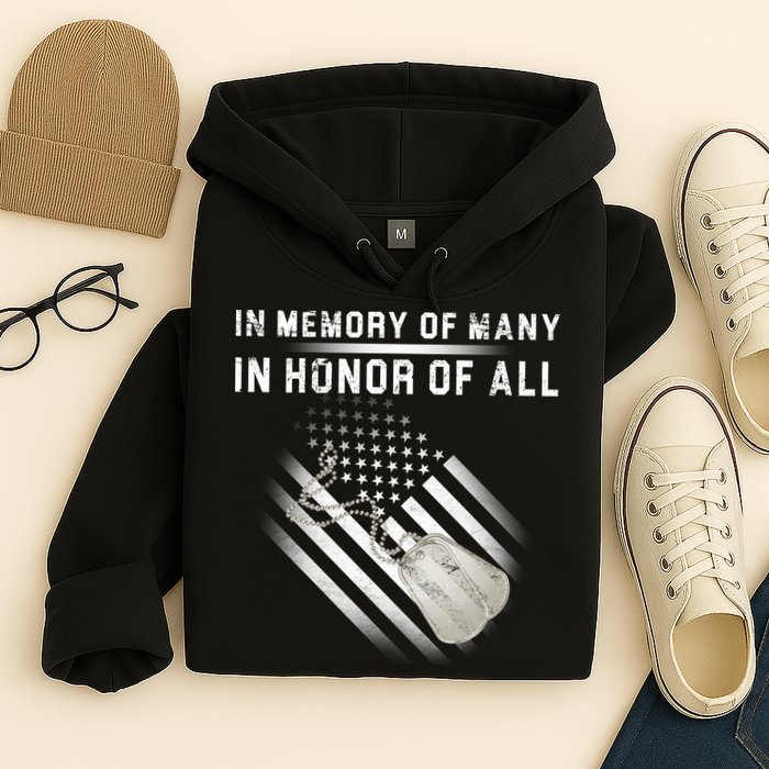 In Memory Of Many In Honor Of All Hoodie