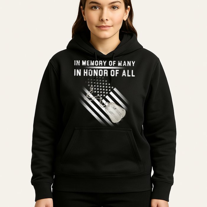 In Memory Of Many In Honor Of All Hoodie