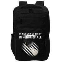 In Memory Of Many In Honor Of All Impact Tech Backpack