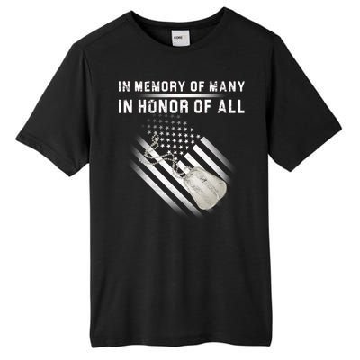 In Memory Of Many In Honor Of All Tall Fusion ChromaSoft Performance T-Shirt