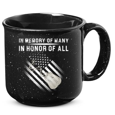 In Memory Of Many In Honor Of All 15oz Campfire Ceramic Mug