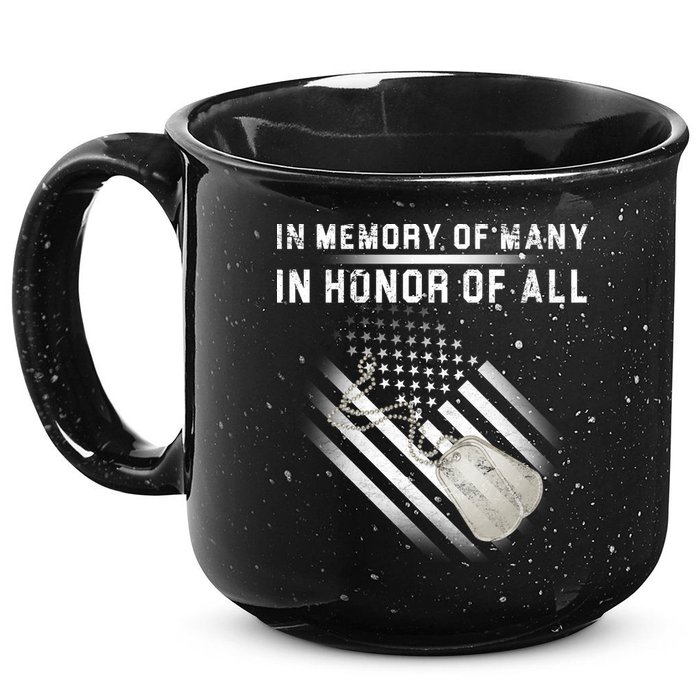 In Memory Of Many In Honor Of All 15oz Campfire Ceramic Mug