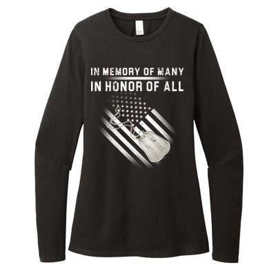 In Memory Of Many In Honor Of All Womens CVC Long Sleeve Shirt