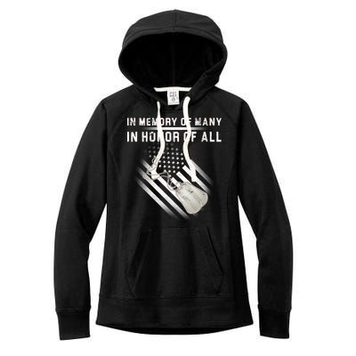 In Memory Of Many In Honor Of All Women's Fleece Hoodie