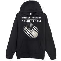 In Memory Of Many In Honor Of All Premium Pullover Hoodie