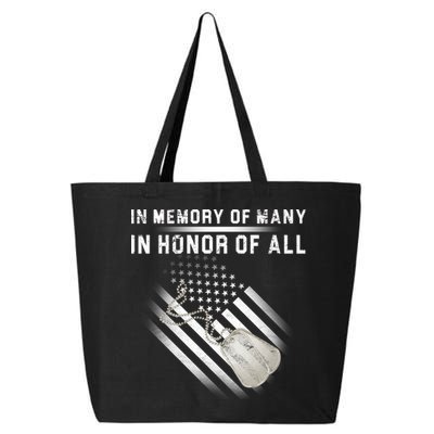 In Memory Of Many In Honor Of All 25L Jumbo Tote