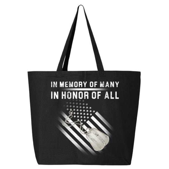 In Memory Of Many In Honor Of All 25L Jumbo Tote