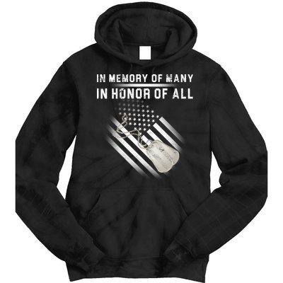 In Memory Of Many In Honor Of All Tie Dye Hoodie