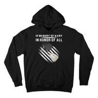 In Memory Of Many In Honor Of All Tall Hoodie