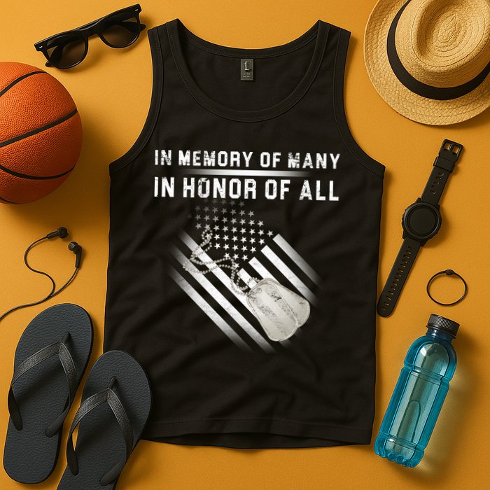 In Memory Of Many In Honor Of All Tank Top