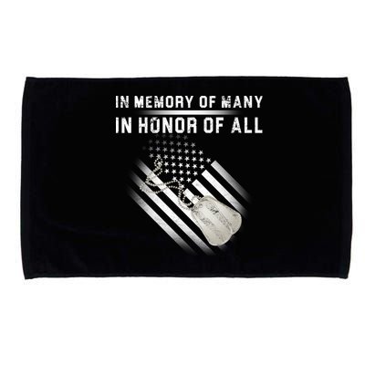 In Memory Of Many In Honor Of All Microfiber Hand Towel