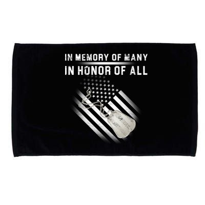 In Memory Of Many In Honor Of All Microfiber Hand Towel